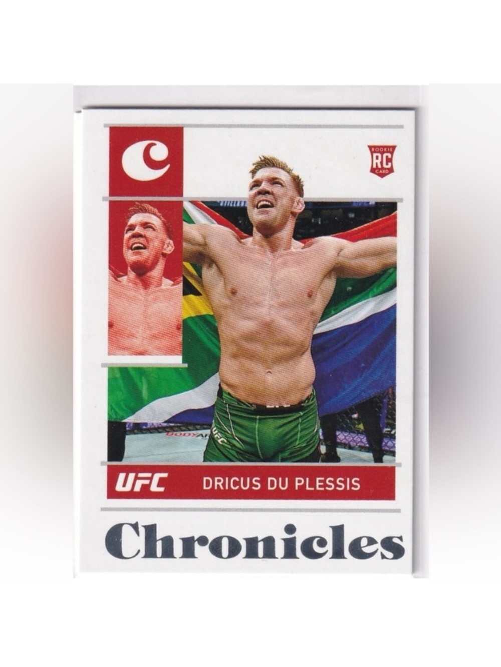 Dricus Du Plessis 2022 Panini Champions Rookie RC MMA UFC Card